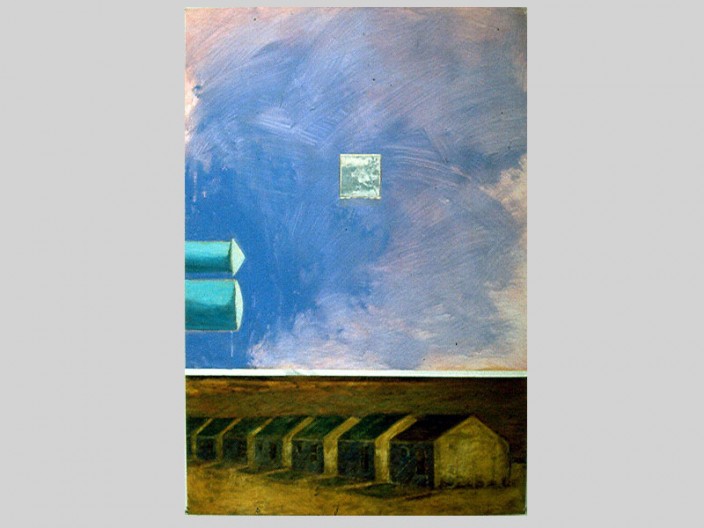 P-town, 1992, oil on paper, ©2011, PPCD, LLC