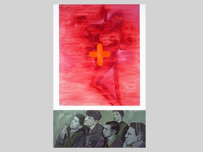 Wrestling with god, 1996, oil on canvas, ©2011, PPCD, LLC