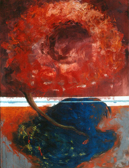 Dialog with myself, 1997, oil on canvas, ©2011, PPCD, LLC