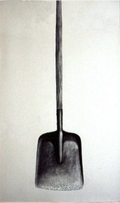 Shovel, pencil, charcoal 1999 ©2011, PPCD, LLC