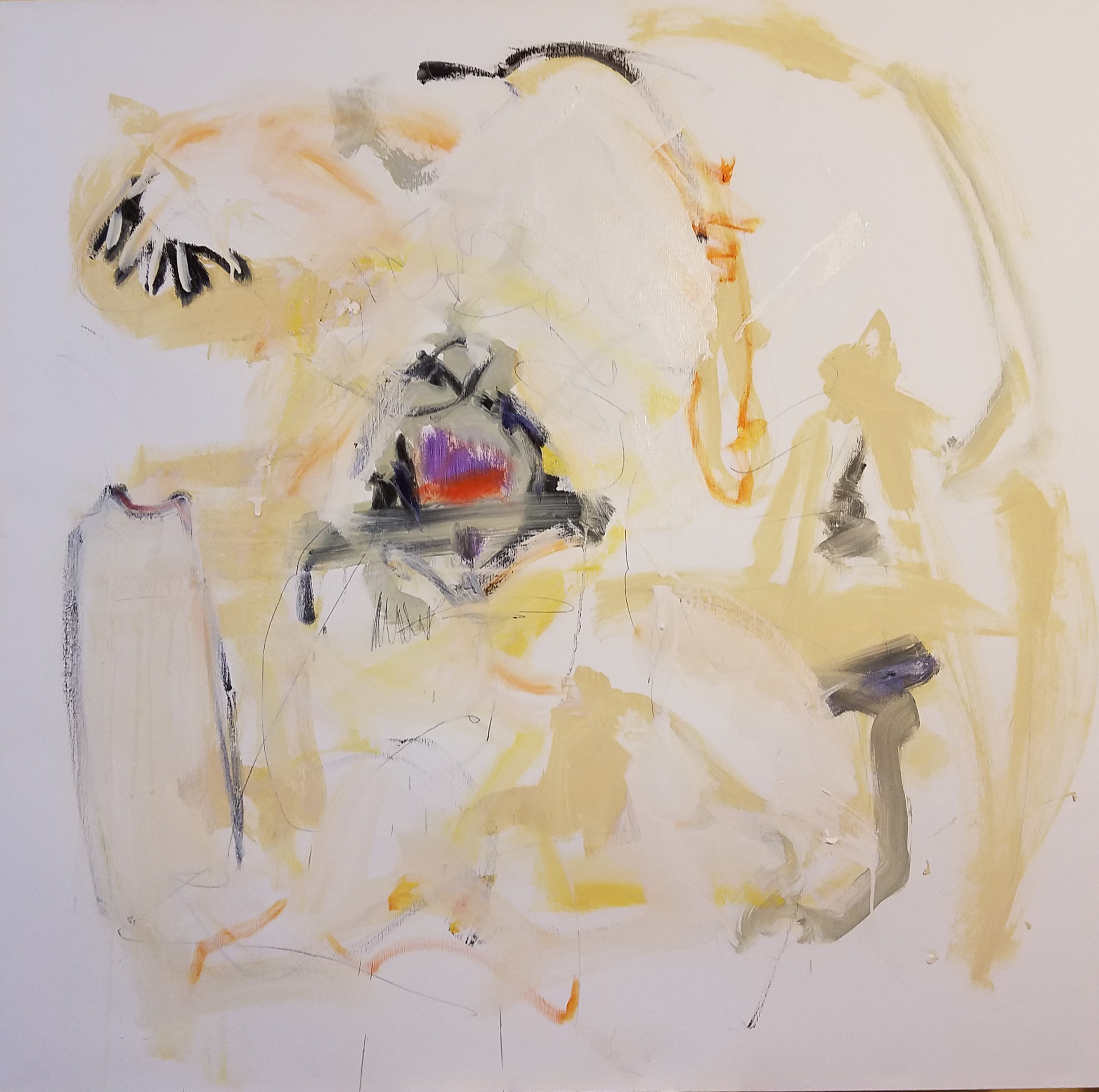 Sacré-Cœur, Oil on Canvas, 2017, Copyright Paul XO Pinkman